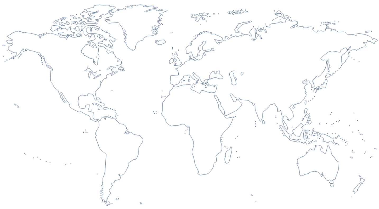XEye Security World Map - Cybersecurity Global Reach