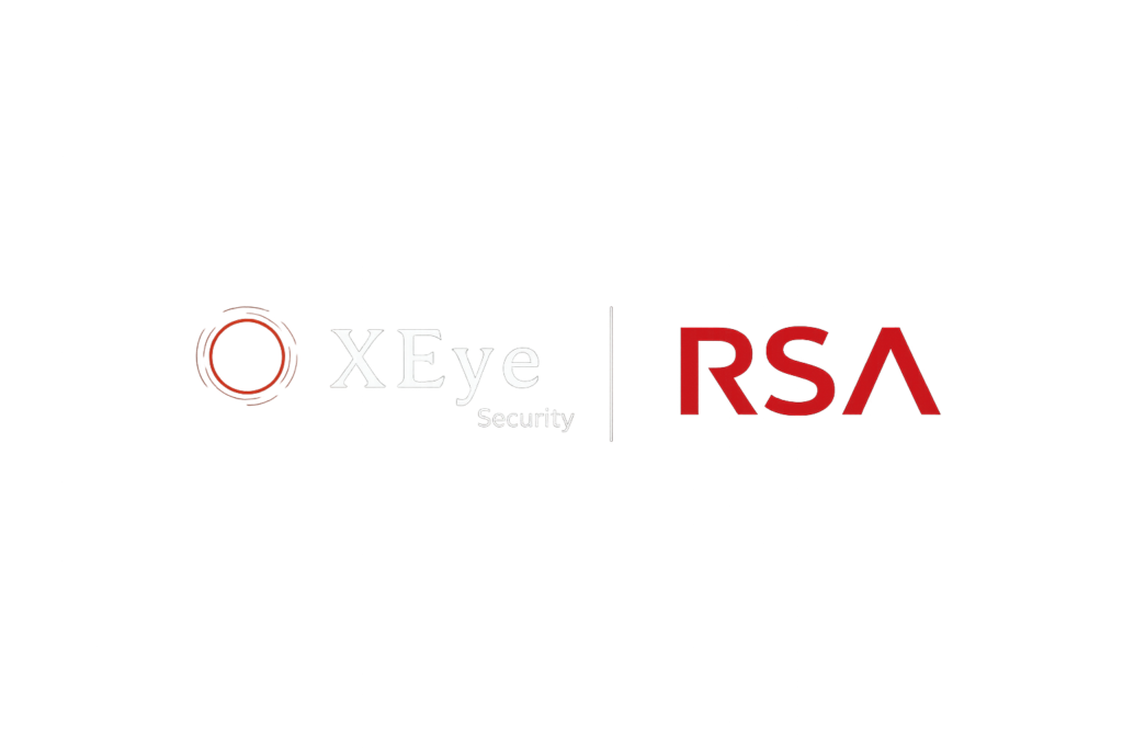 XEye Security and RSA Partnership logo